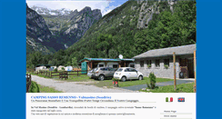 Desktop Screenshot of campingsassoremenno.com